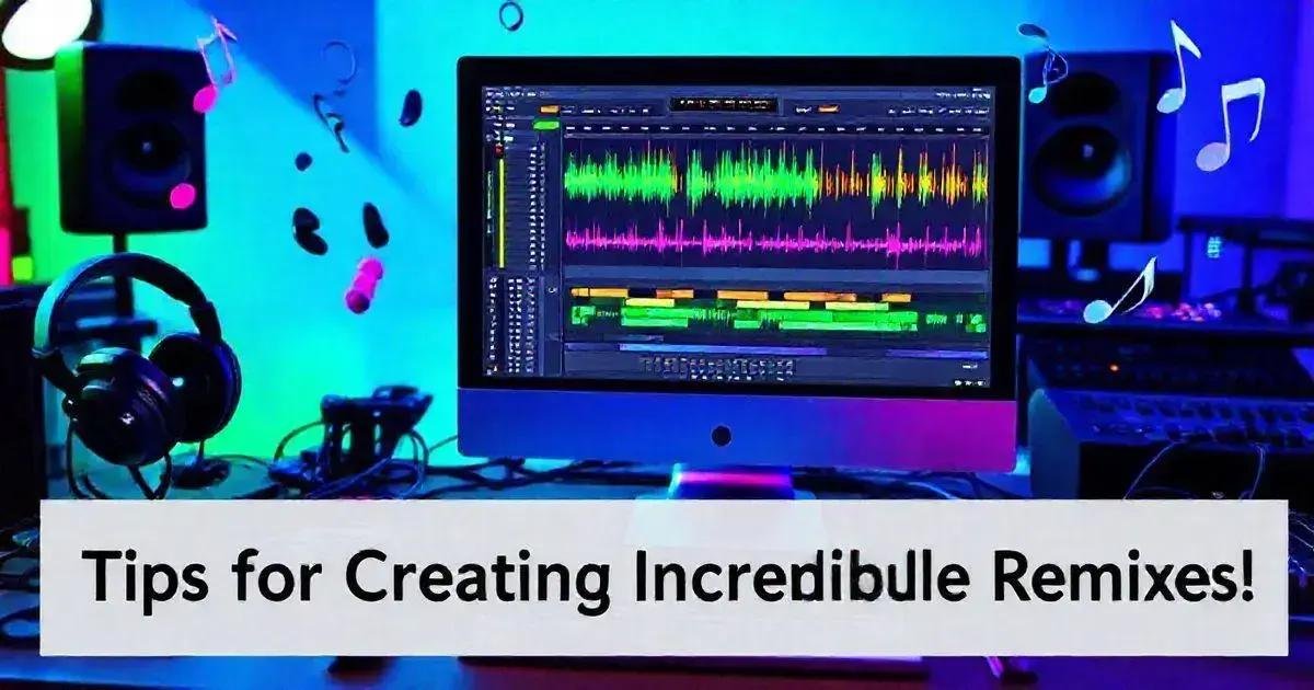 Dicas para criar remixes incríveis