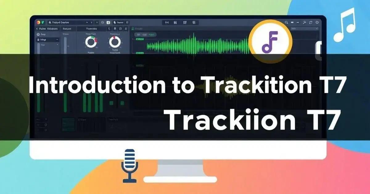 Introdução ao Tracktion T7