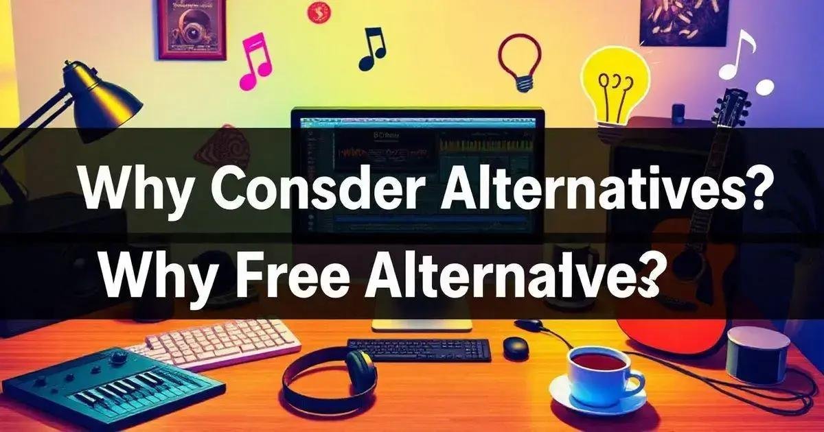 Por que considerar alternativas?