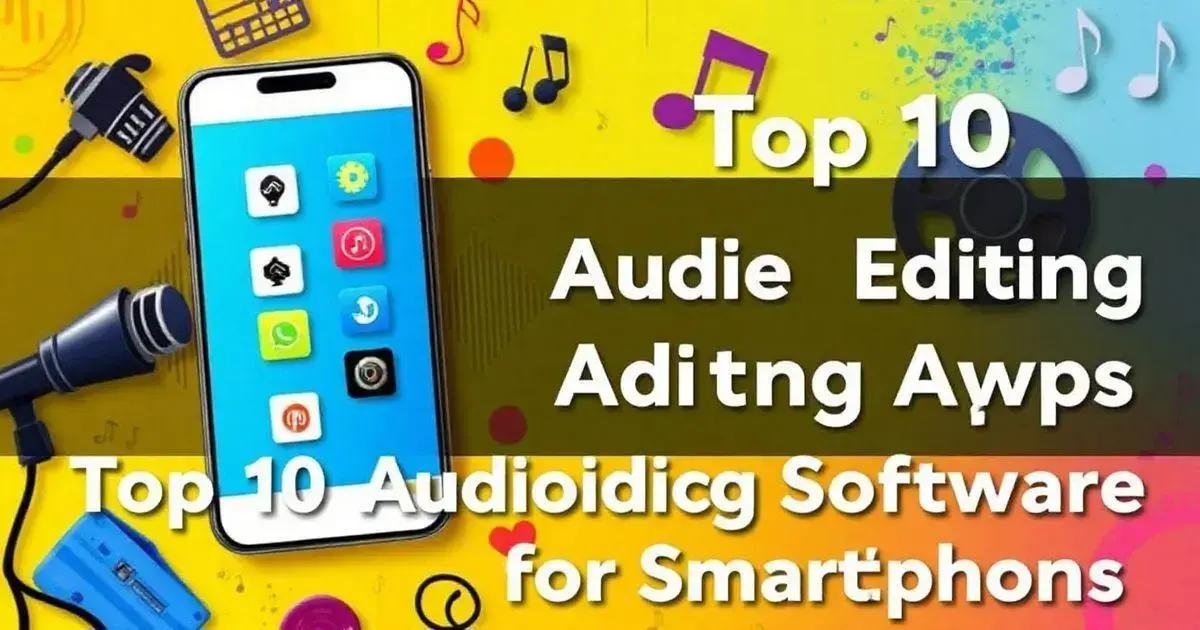 Top 10 softwares gratuitos de edição de áudio para smartphones